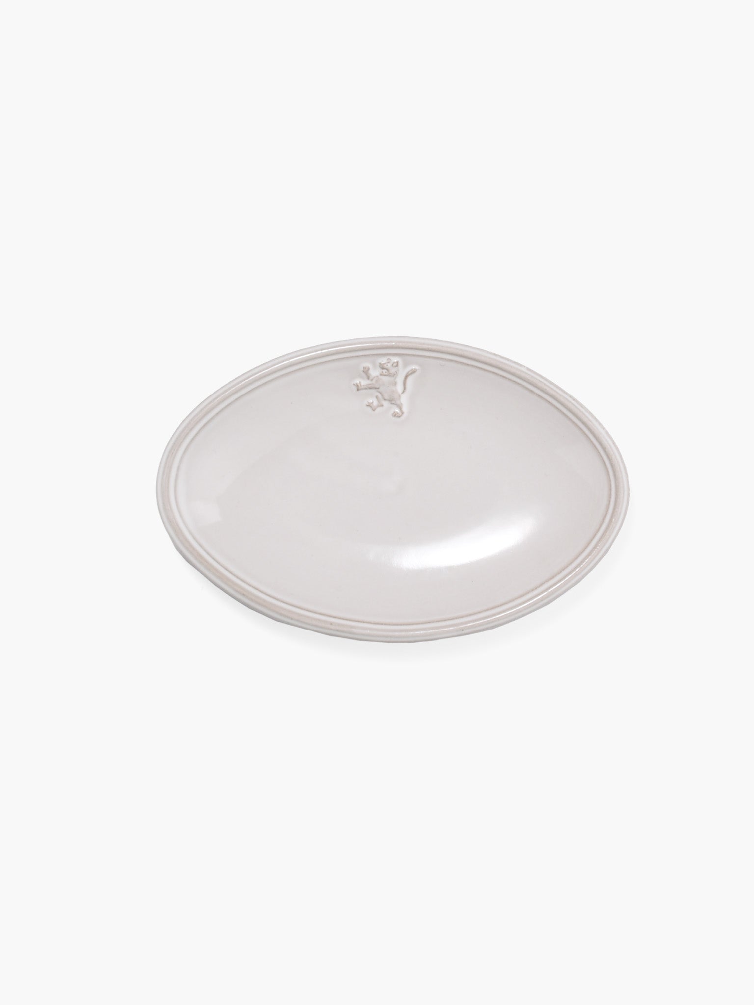 Malta 130 Oval Plate (13.7cm) - White