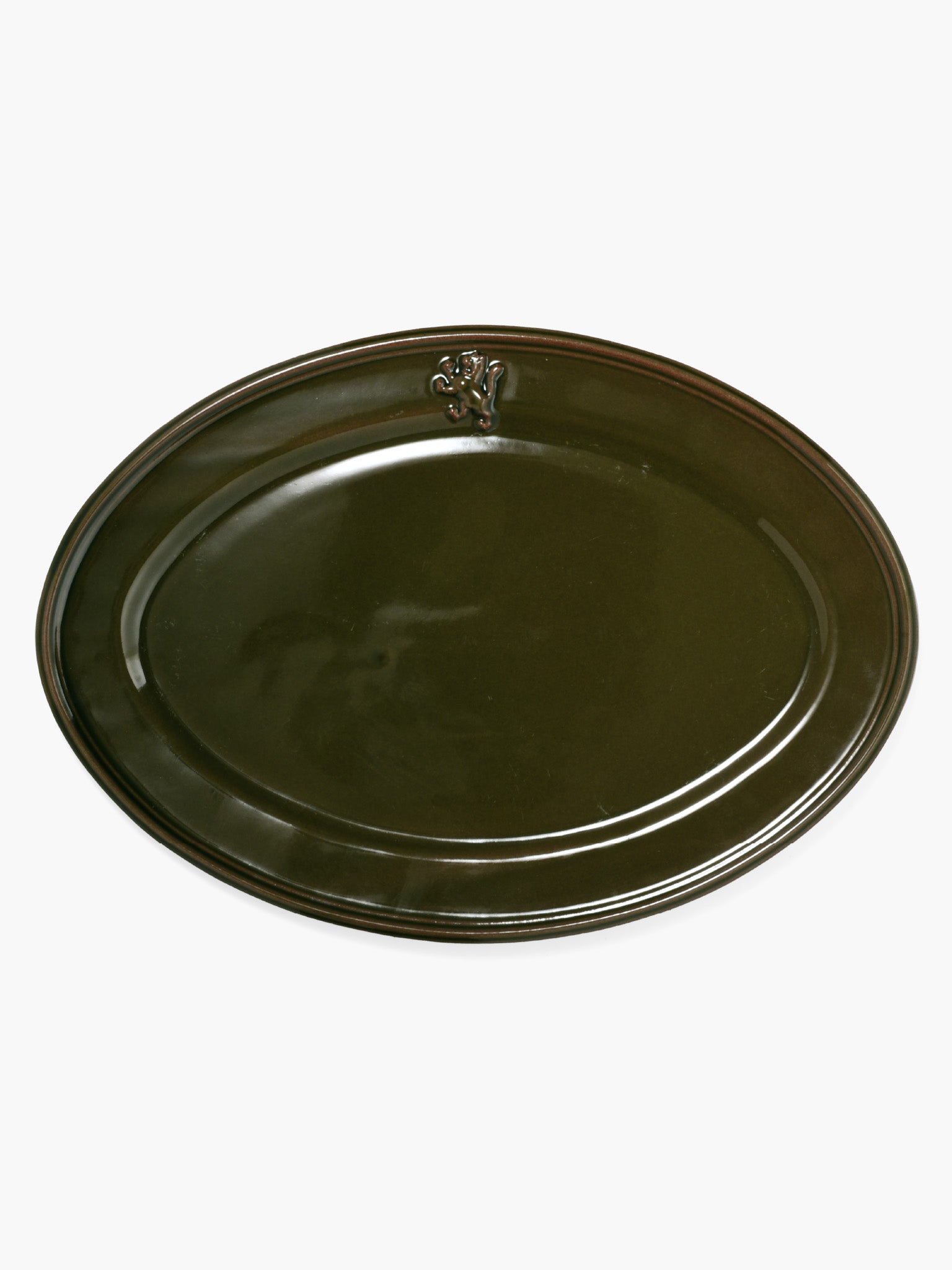 Malta 280 Oval Plate (28.6cm) - Olive