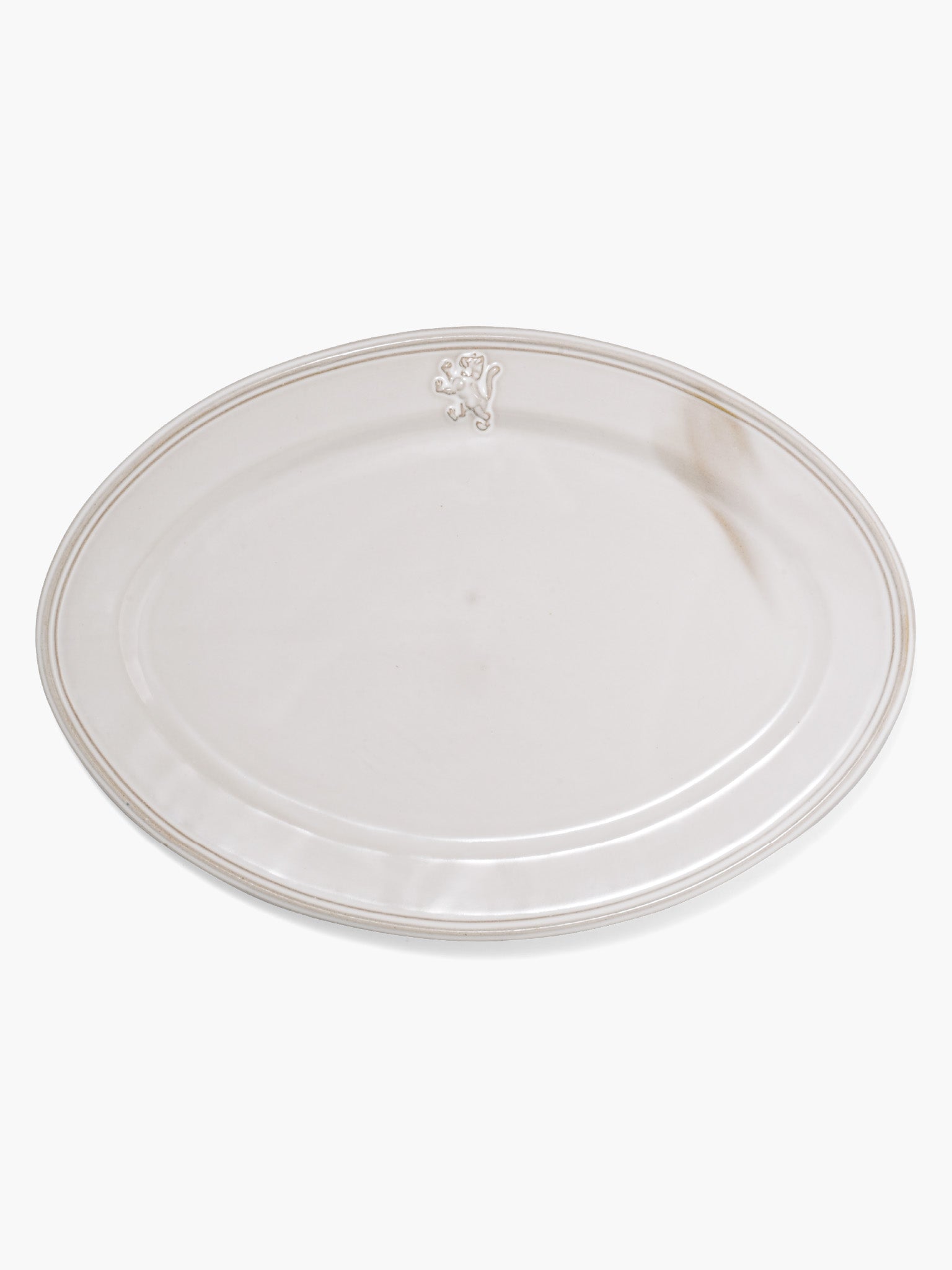 Malta 280 Oval Plate (28.6cm) - White