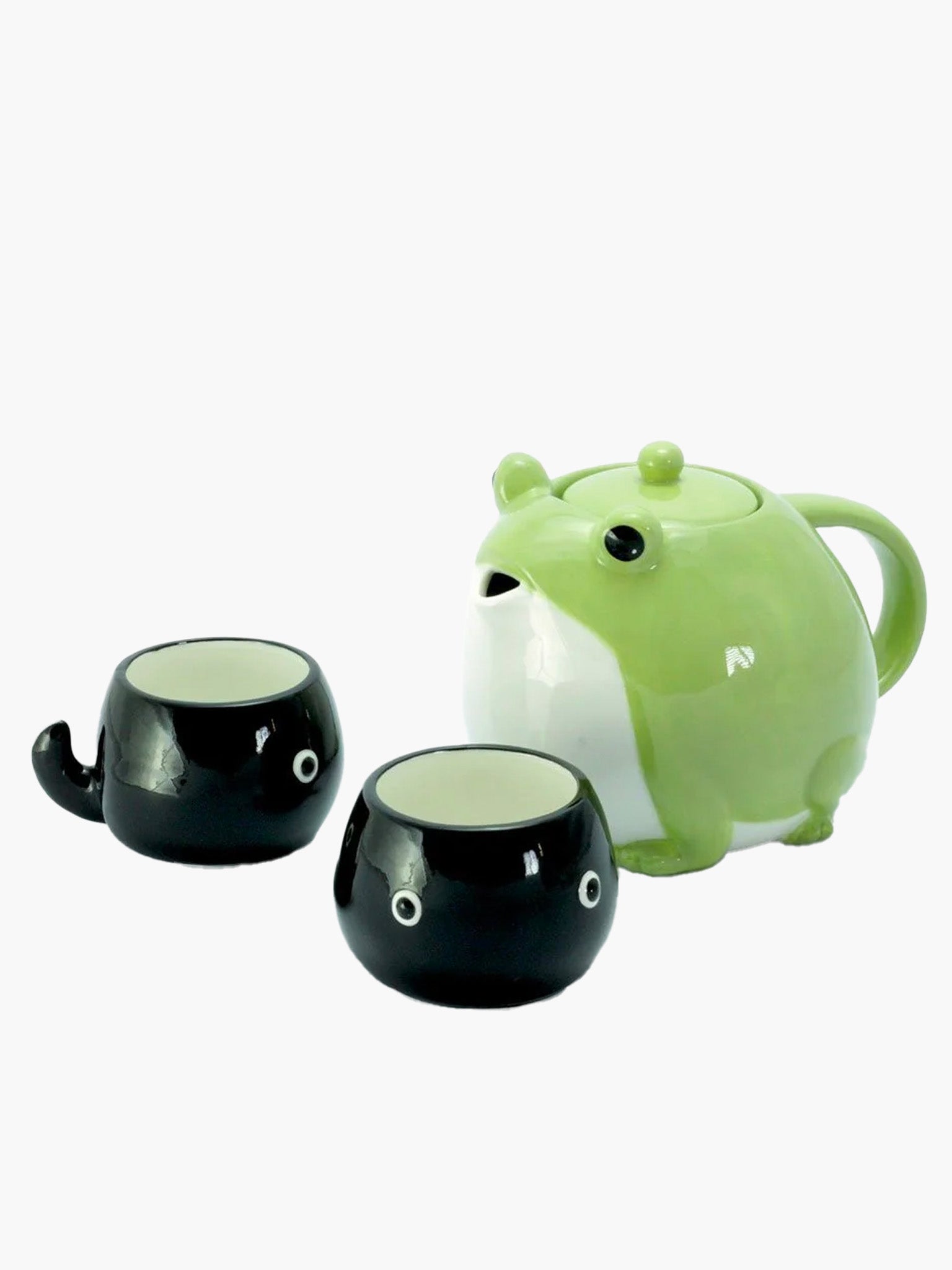 Frog Family Teapot & Cup Set (600ml)