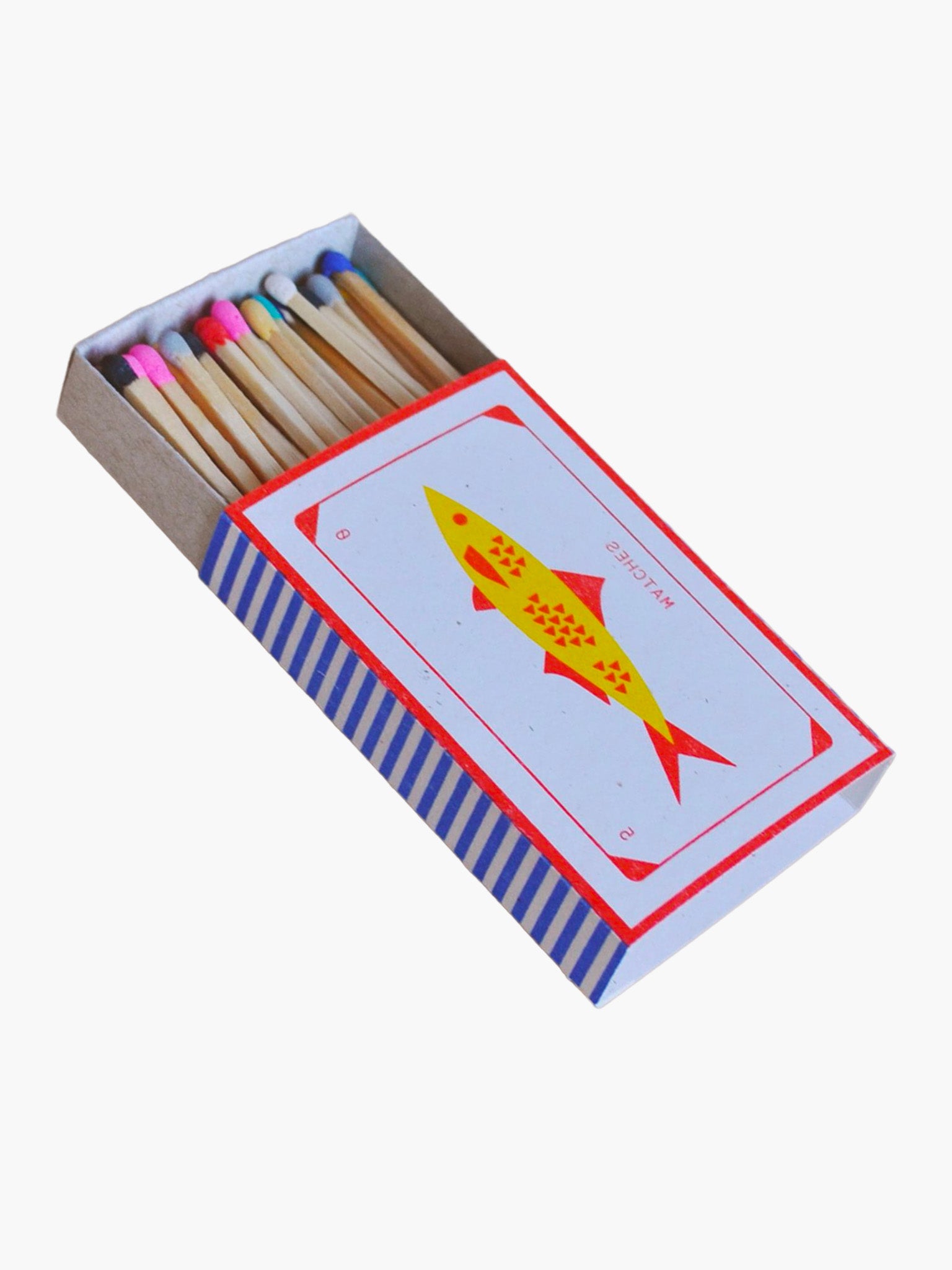 Risograph Printed Matchbox - Fish – Hands