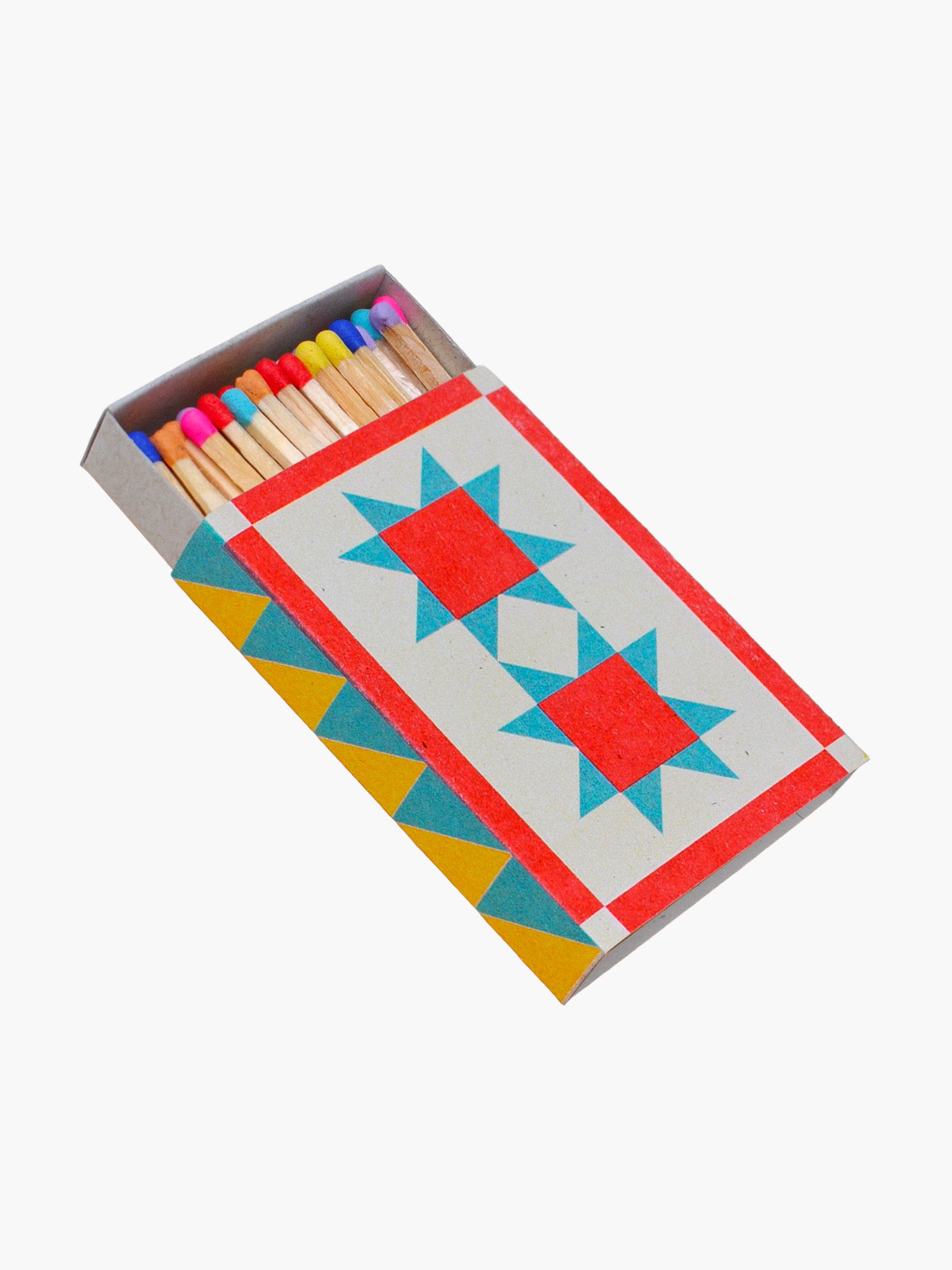 Risograph Printed Matchbox - Quilt