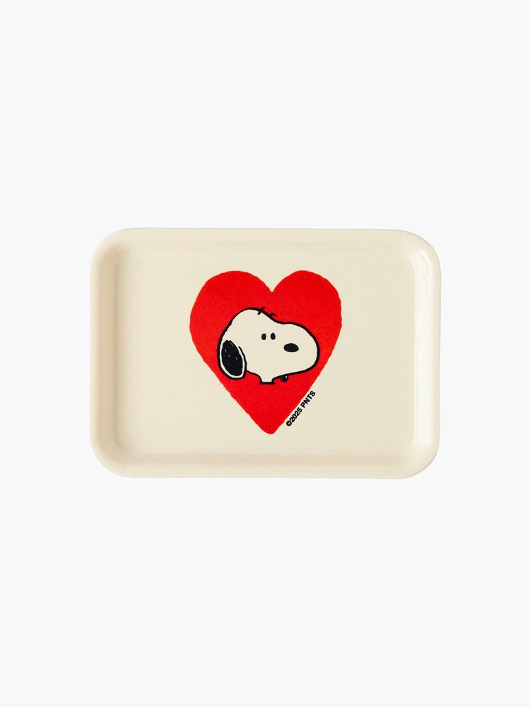 Snoopy Mini Tray - Heart (15x11 cm)
