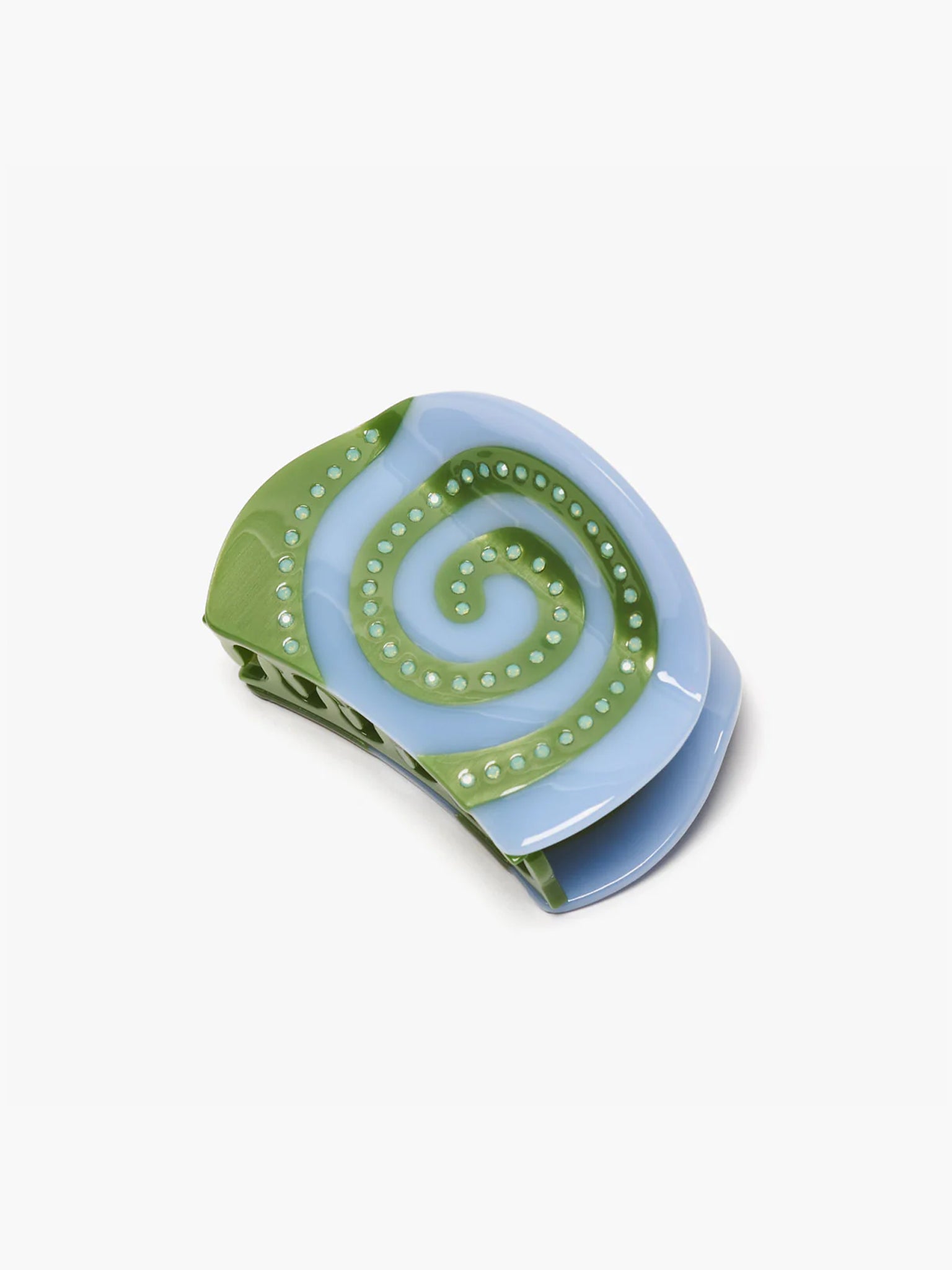 Laguna Spiral Rhinestone Hair Claw