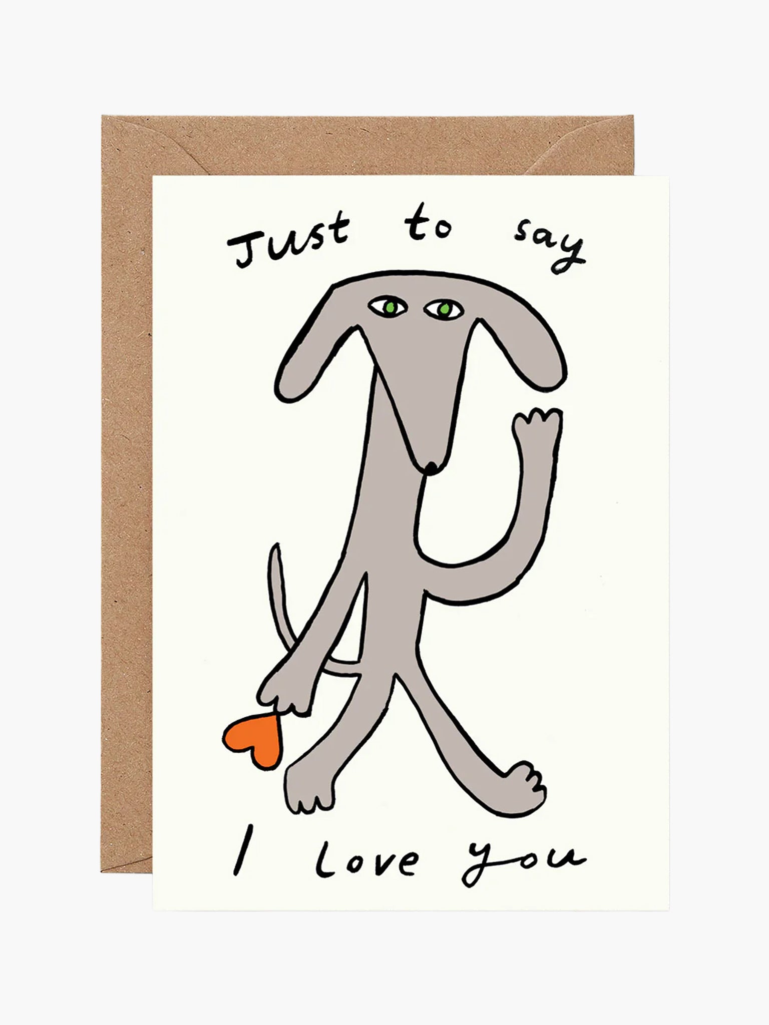 Just to Say I Love You Card x Molly Fairhurst