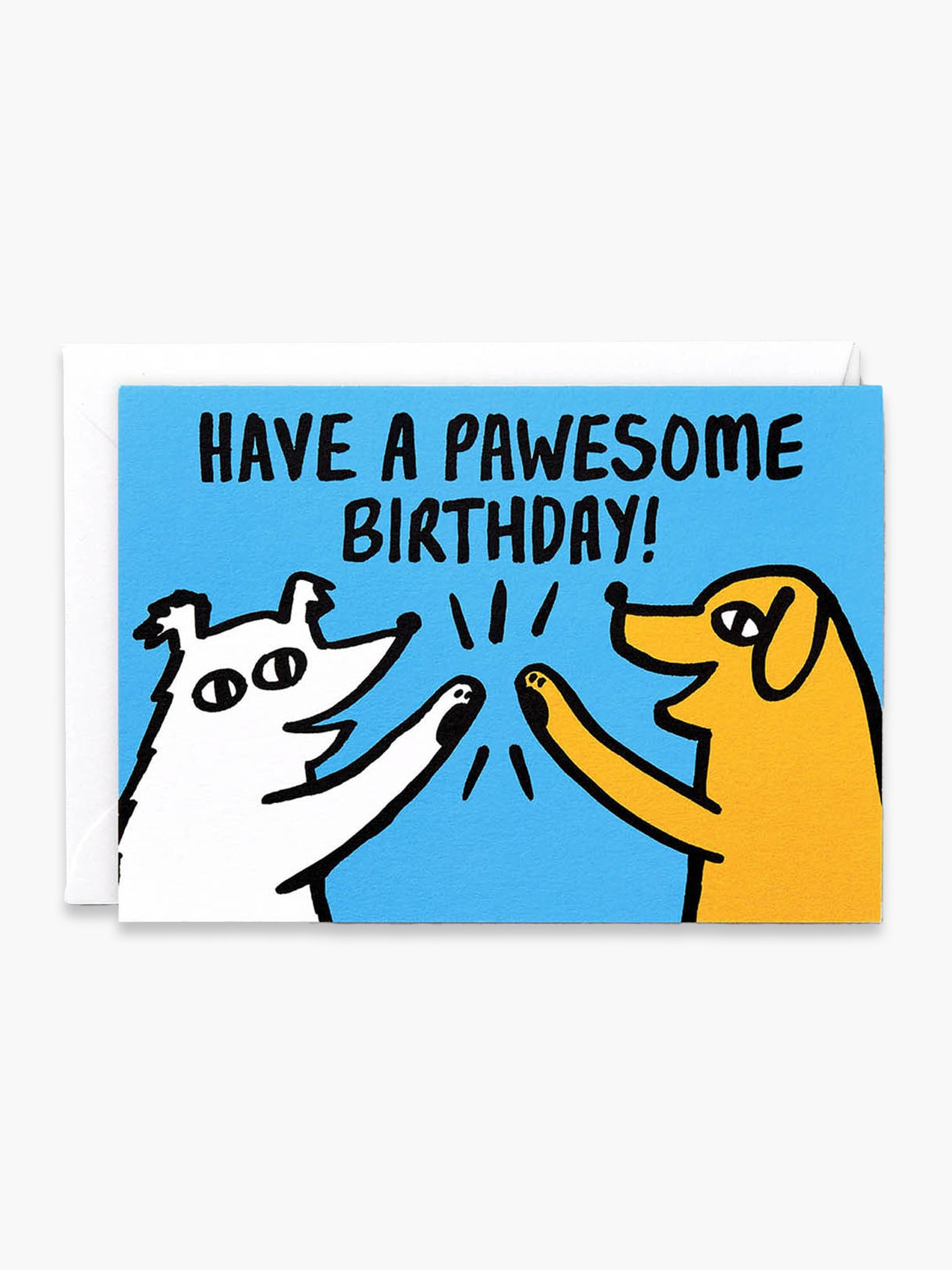 Pawsome Birthday Card x Alice Bowsher