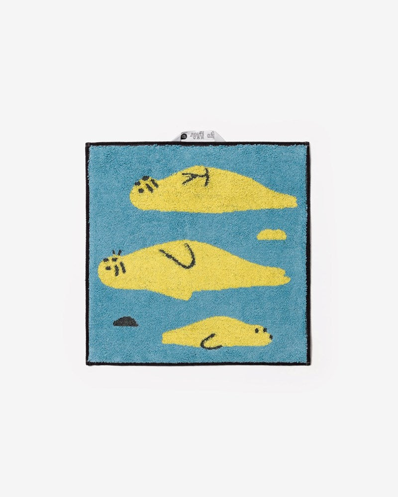 Seal Friends Hand Towel - Blue (34x34cm)