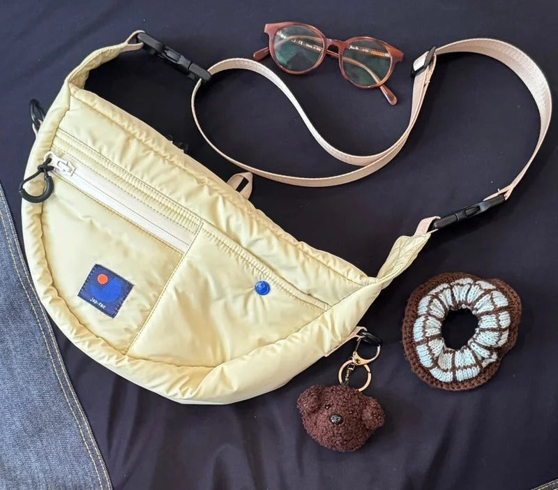 Half Moon Bag - Beige