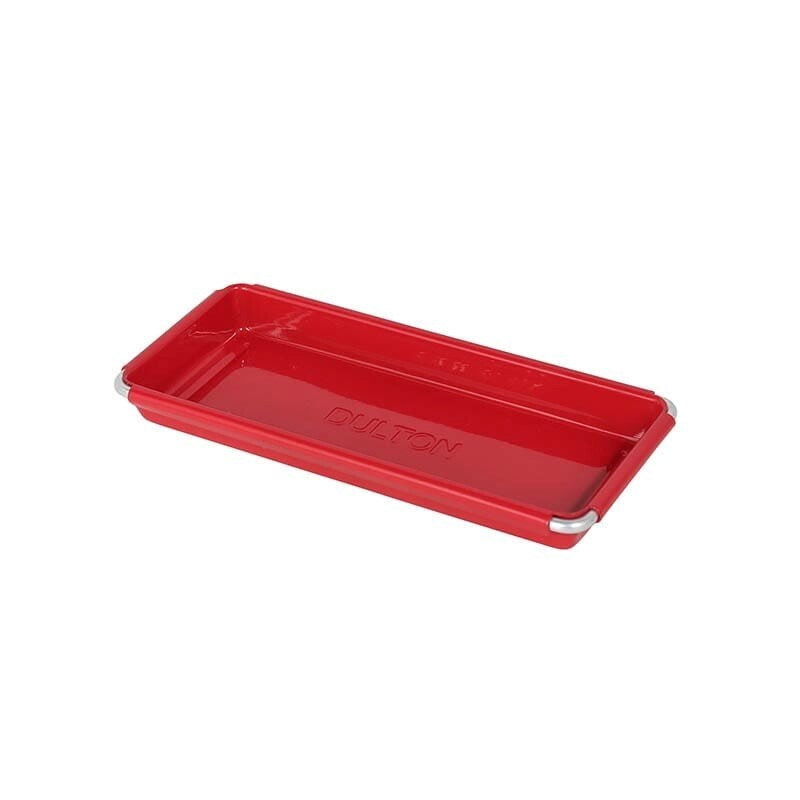 Dulton Desk Organising Tray - Red