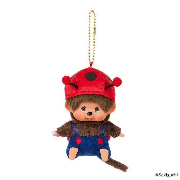 Monchhichi Bebichhichi Keychain Boy - Ladybug