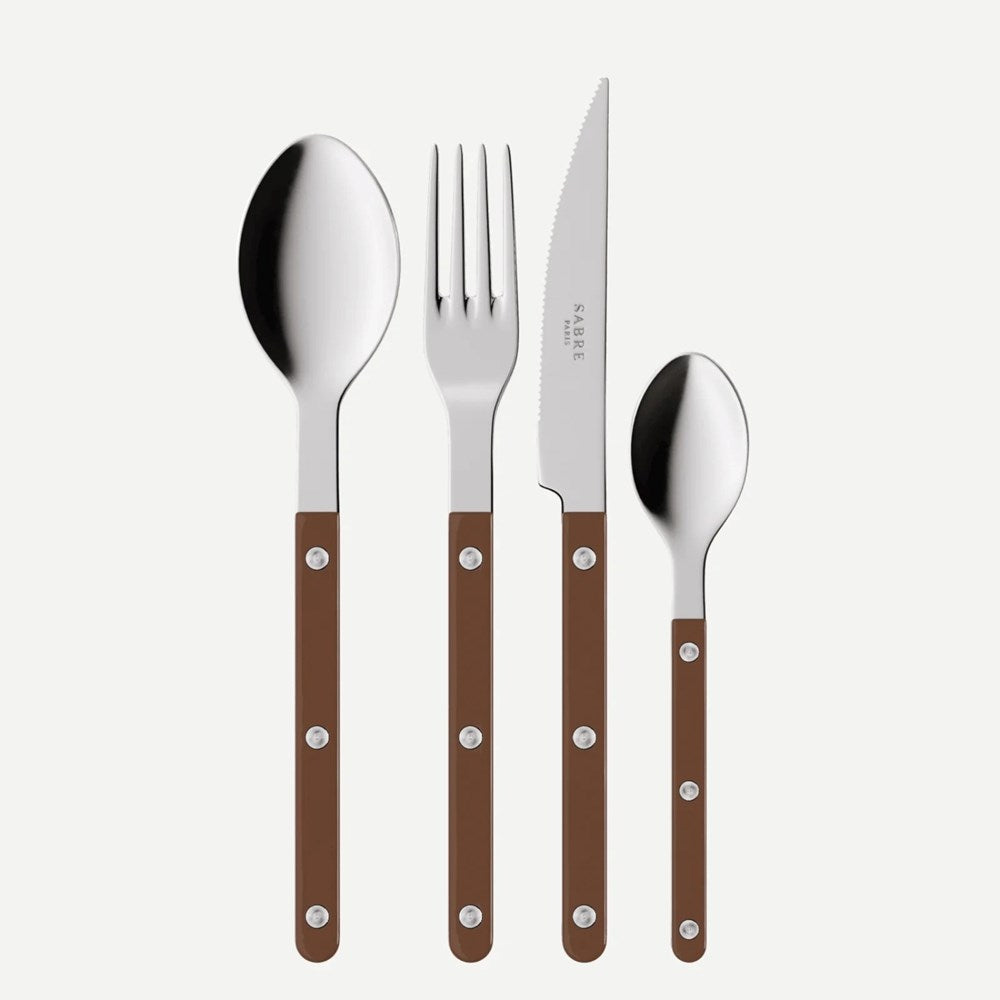 Sabre Paris Bistrot Cutlery - Chocolate