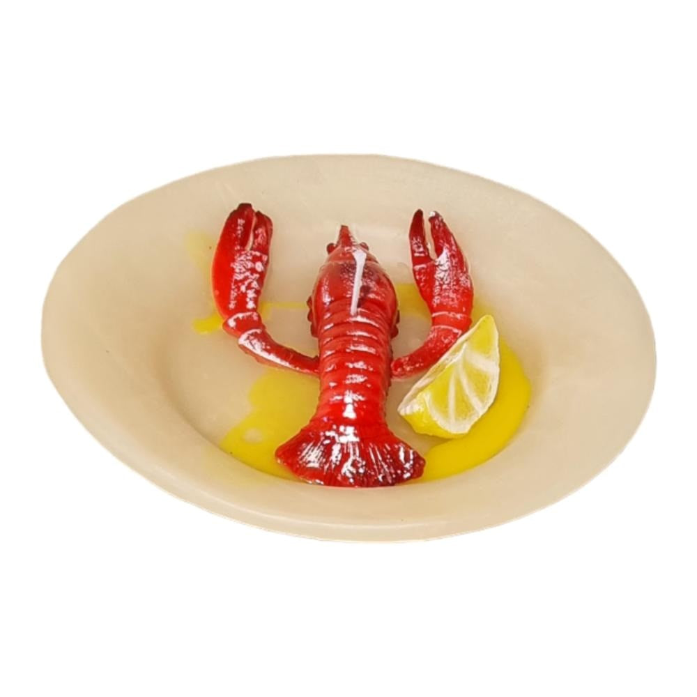 Lobster with Lemon Candle