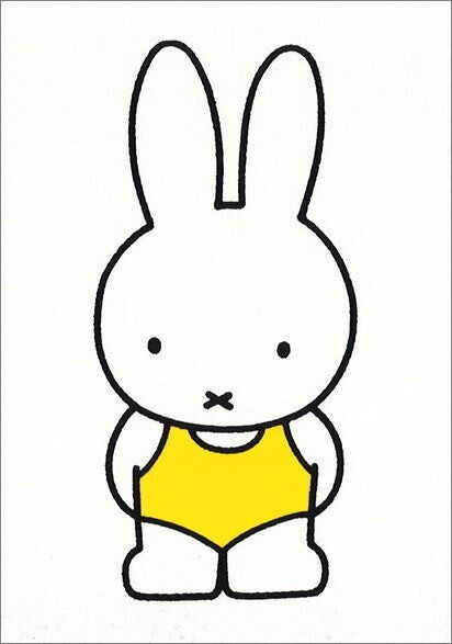 Miffy Postcard - Swimsuit