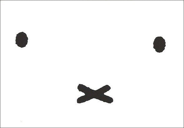 Miffy Postcard - Miffy's Face