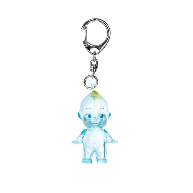 Kewpie Doll - Blue Transparent Keyring (5cm)