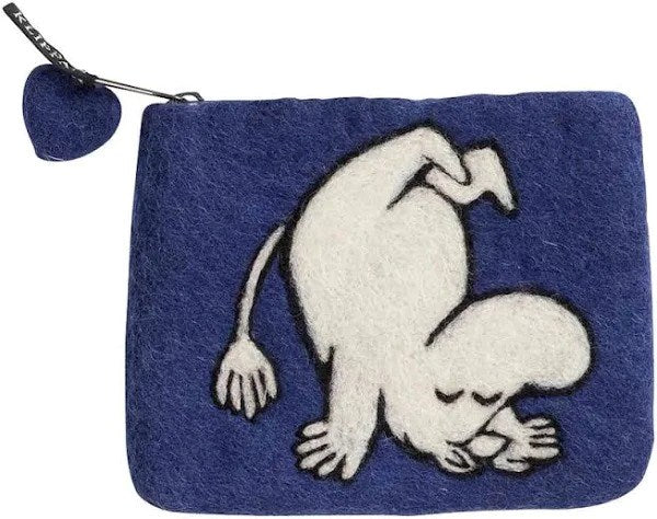 Klippan Moomin Purse - Up & Down Blue