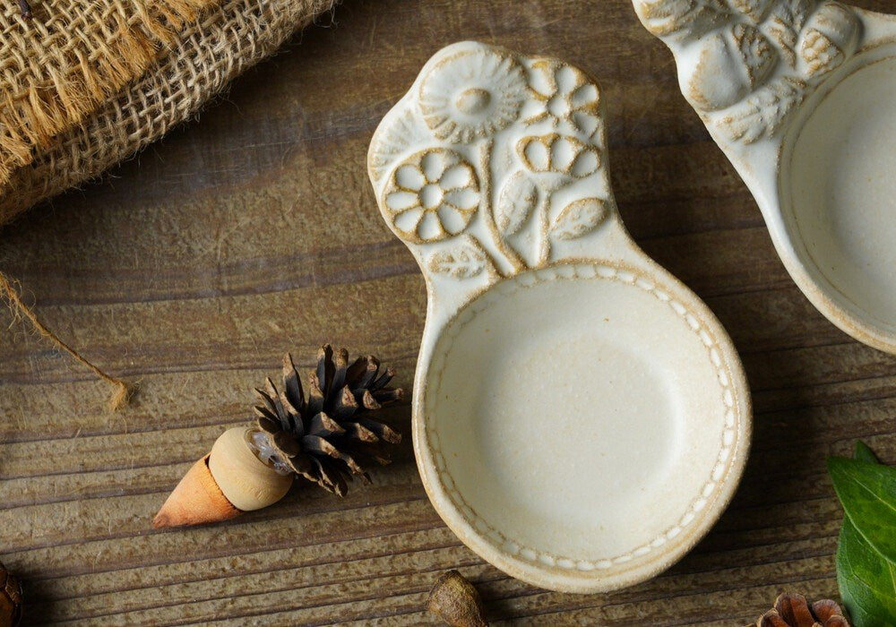 Flower Kinari Dish (12cm)