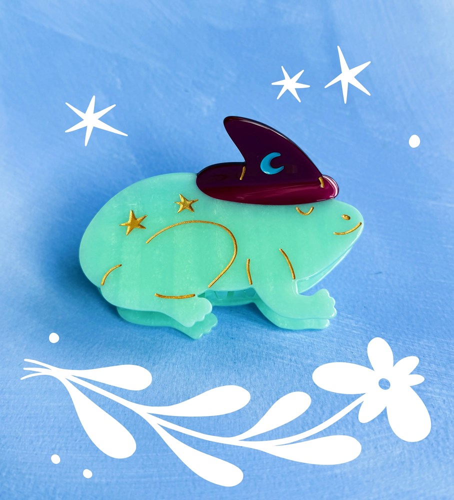 Toad Wizard Hair Claw