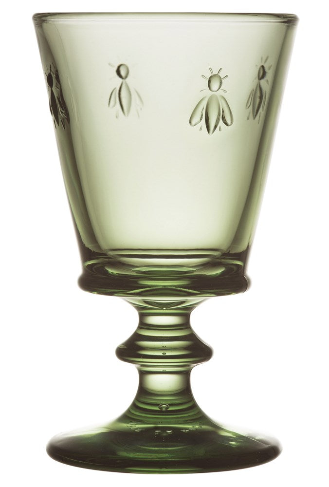 Wine Glass (Olive) - Bee (240ml)
