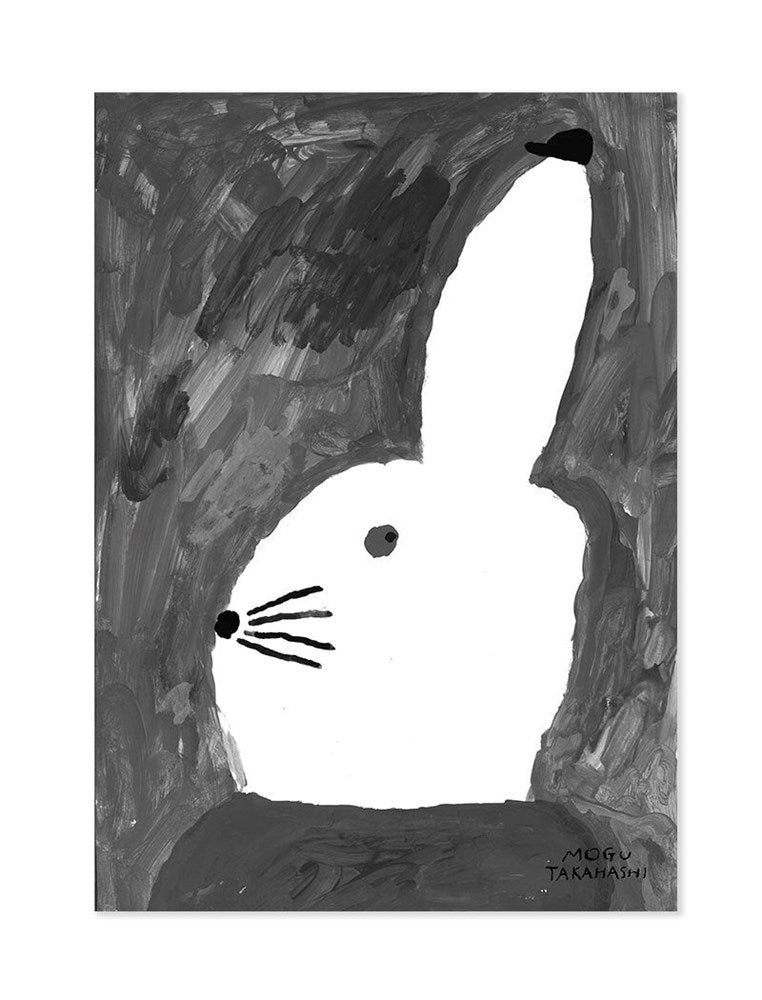 Rabbit With Small Hat Poster Poster by Mogu Takahashi (50x70cm)