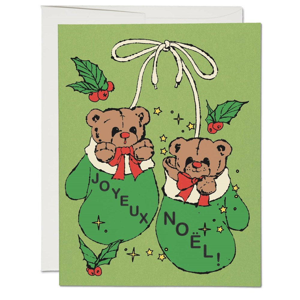 Bear Joyeux Noël Card
