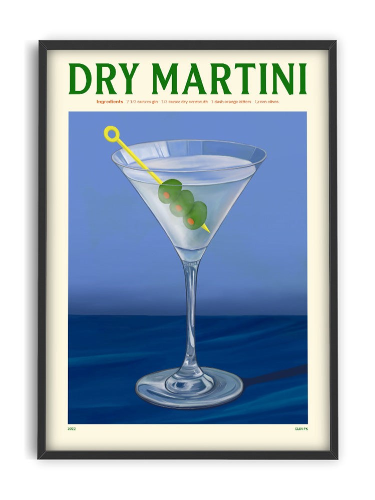 Dry Martini by Elin PK (50x70cm)