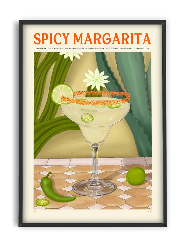 Spicy Margarita by Elin PK (50x70cm)