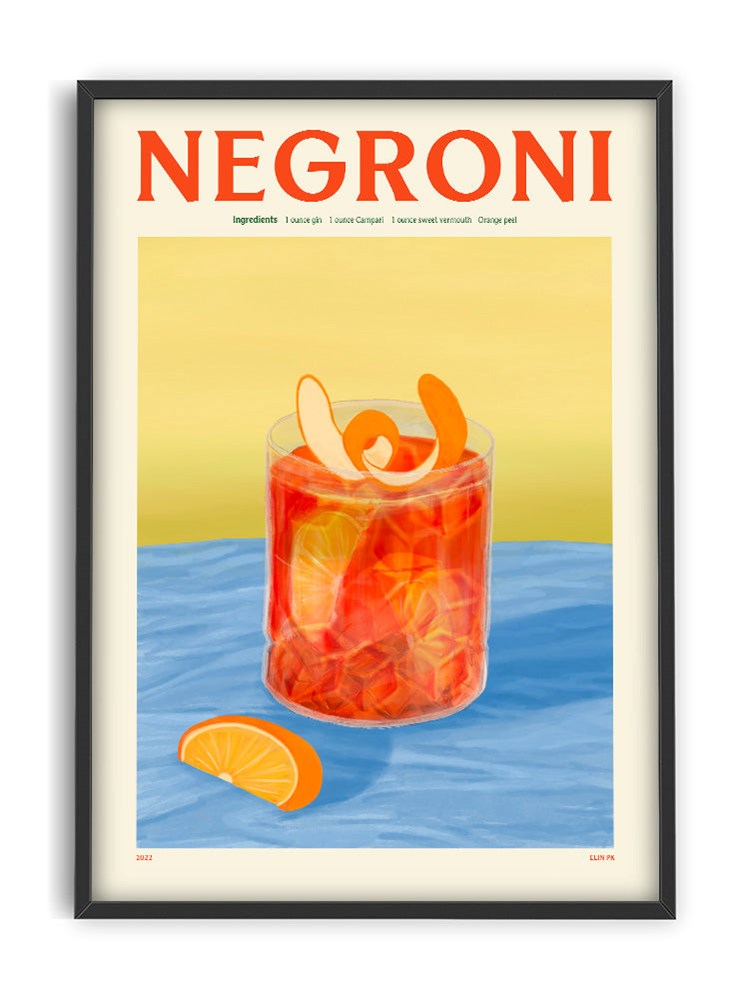 Negroni by Elin PK (50x70cm)