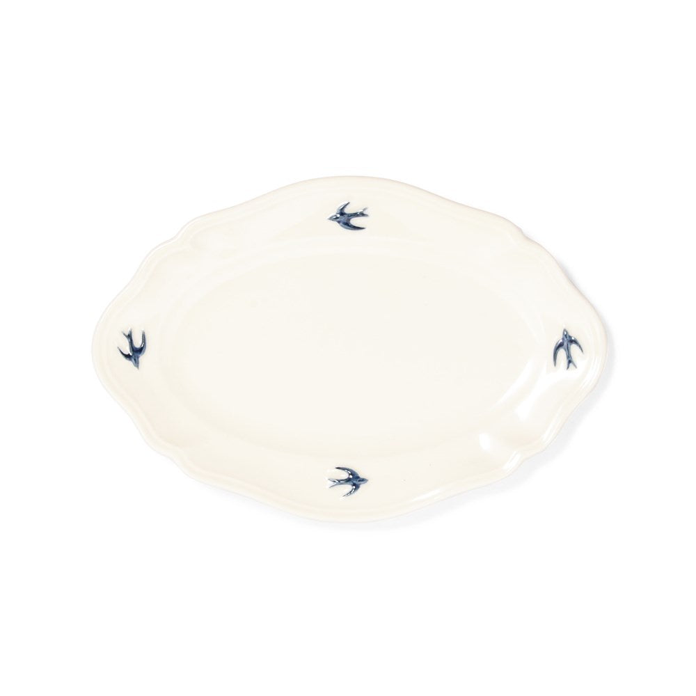 Early Bird Oval Plate - L (22.7cm)