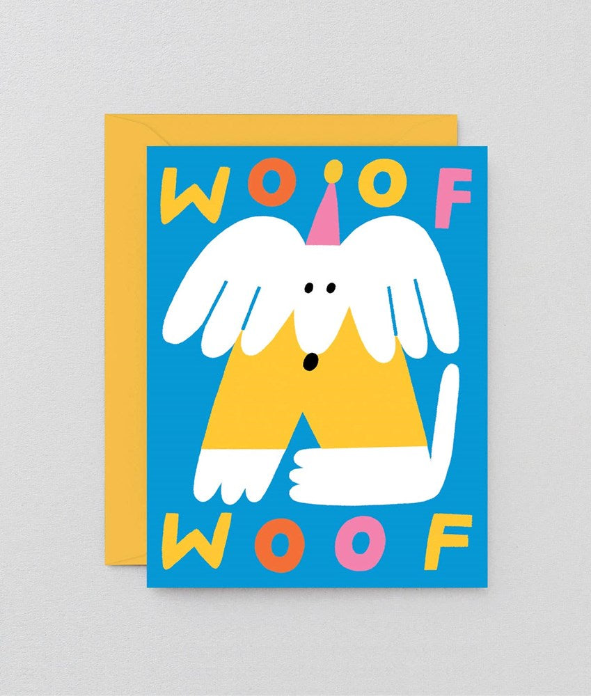 Woof Woof Dog Card x Susie Hammer