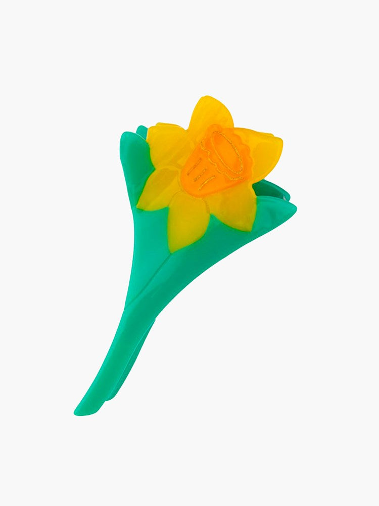 Daffodil Hair Claw