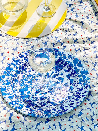 Crow Canyon Splatter Dinner Plate Blue – Hands