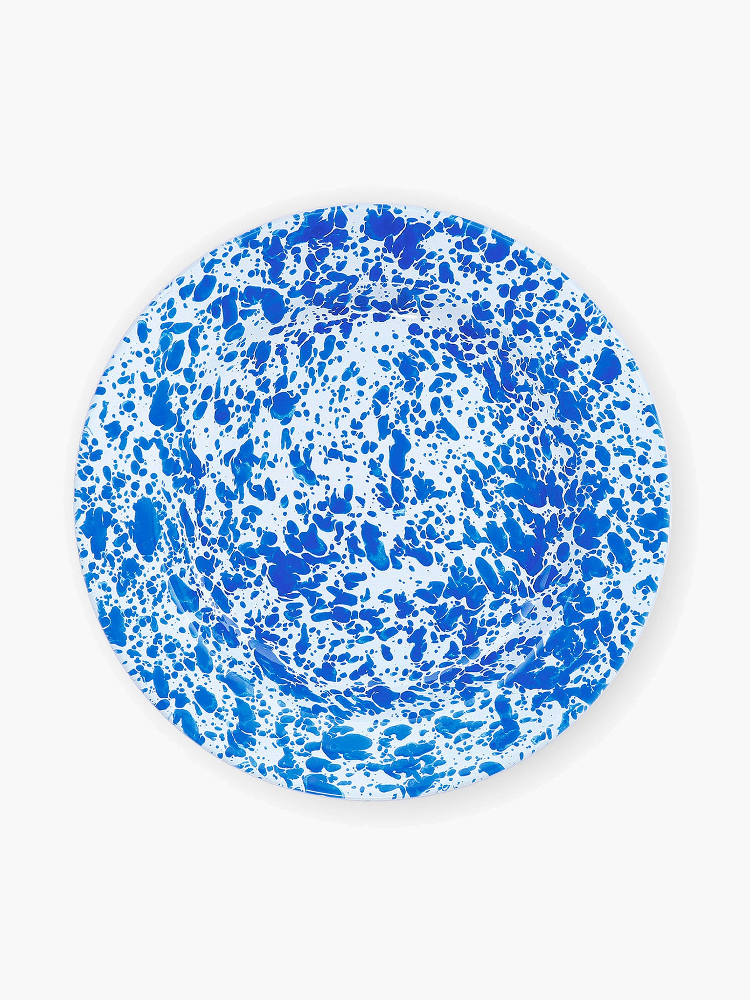 Splatter Dinner Plate - Blue
