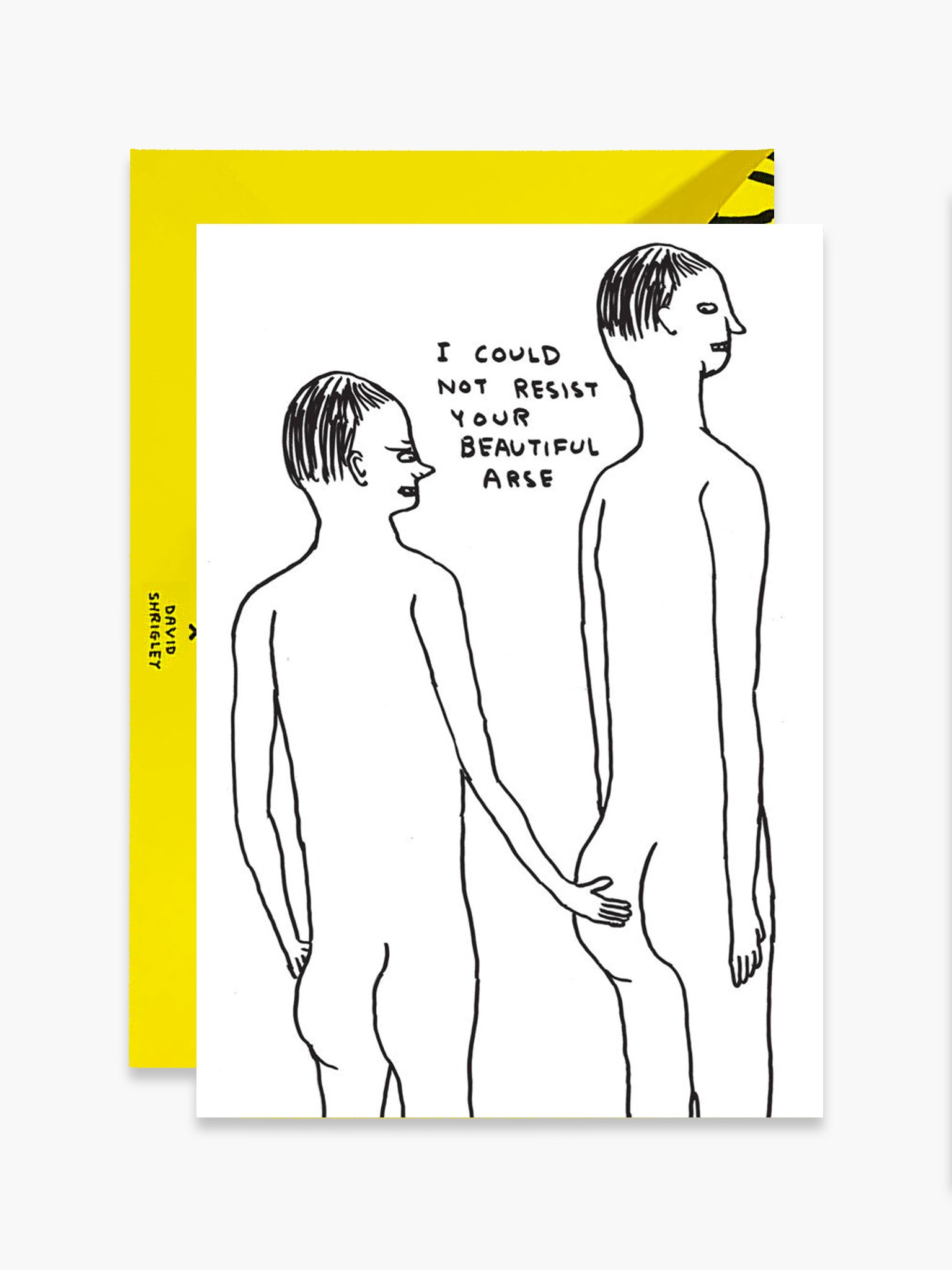 Beautiful Arse Card (I could not resist) x David Shrigley