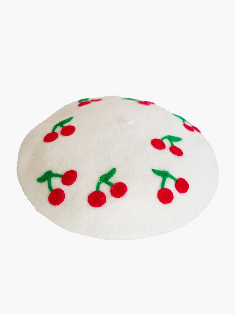 Cherry Party Beret