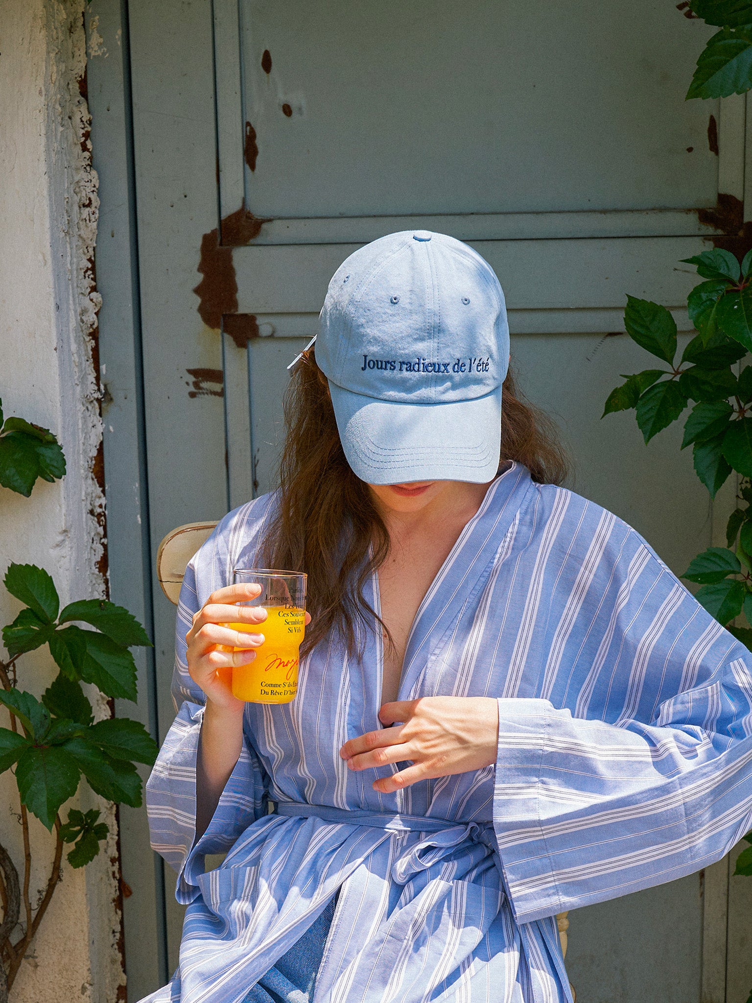 ★HOTEL PARIS CHILL★ Voyage Baseball Cap (Sky) Voyage Baseball Cap - Sky – Hands