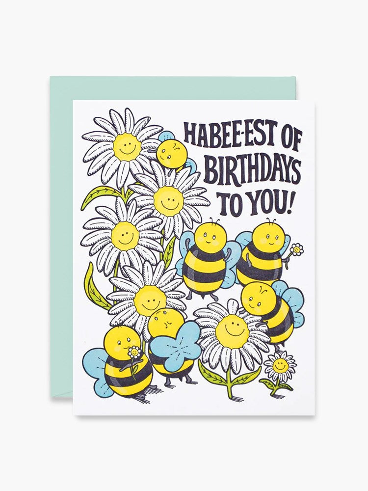 Habee-est Of Birthdays Card