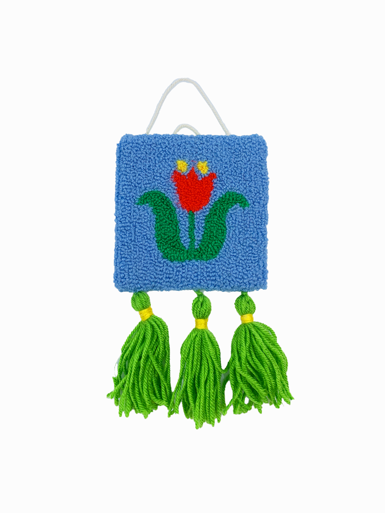Tulip Tufted Wall Hanging