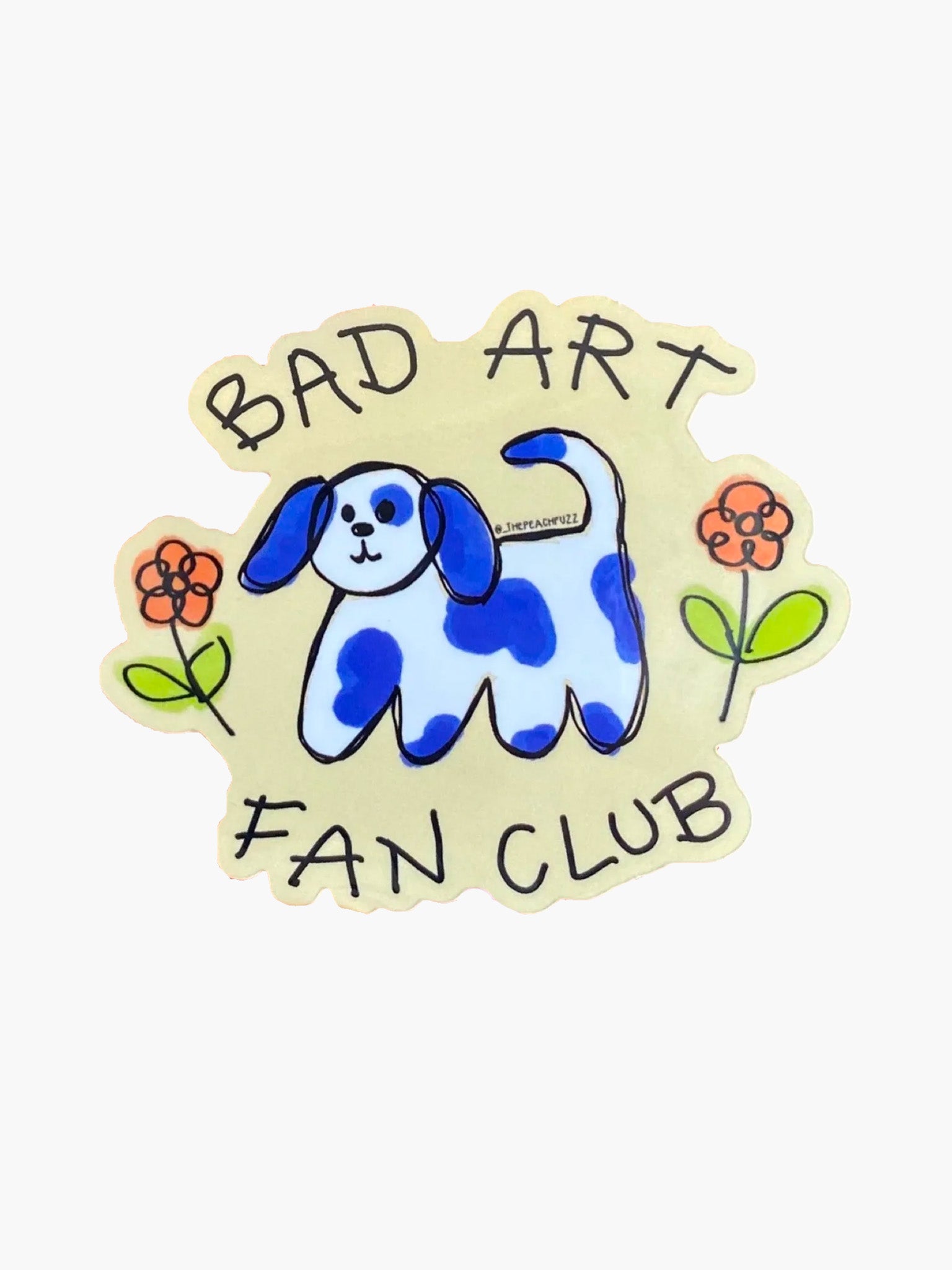 Bad Art Fan Club Sticker