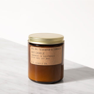 no 4 teakwood and tobacco P.F. Candle Co. - No. & and tobacco P.F. Candle Co Classic Scented