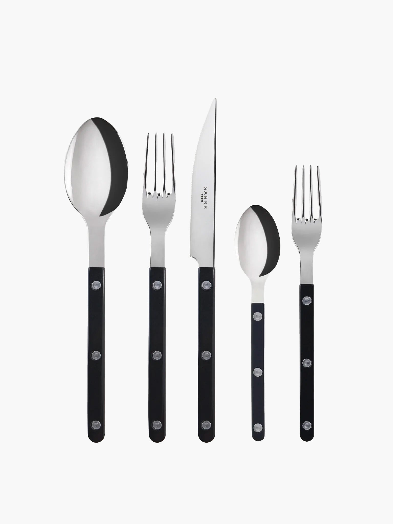 Sabre Paris Bistrot Cutlery - Black