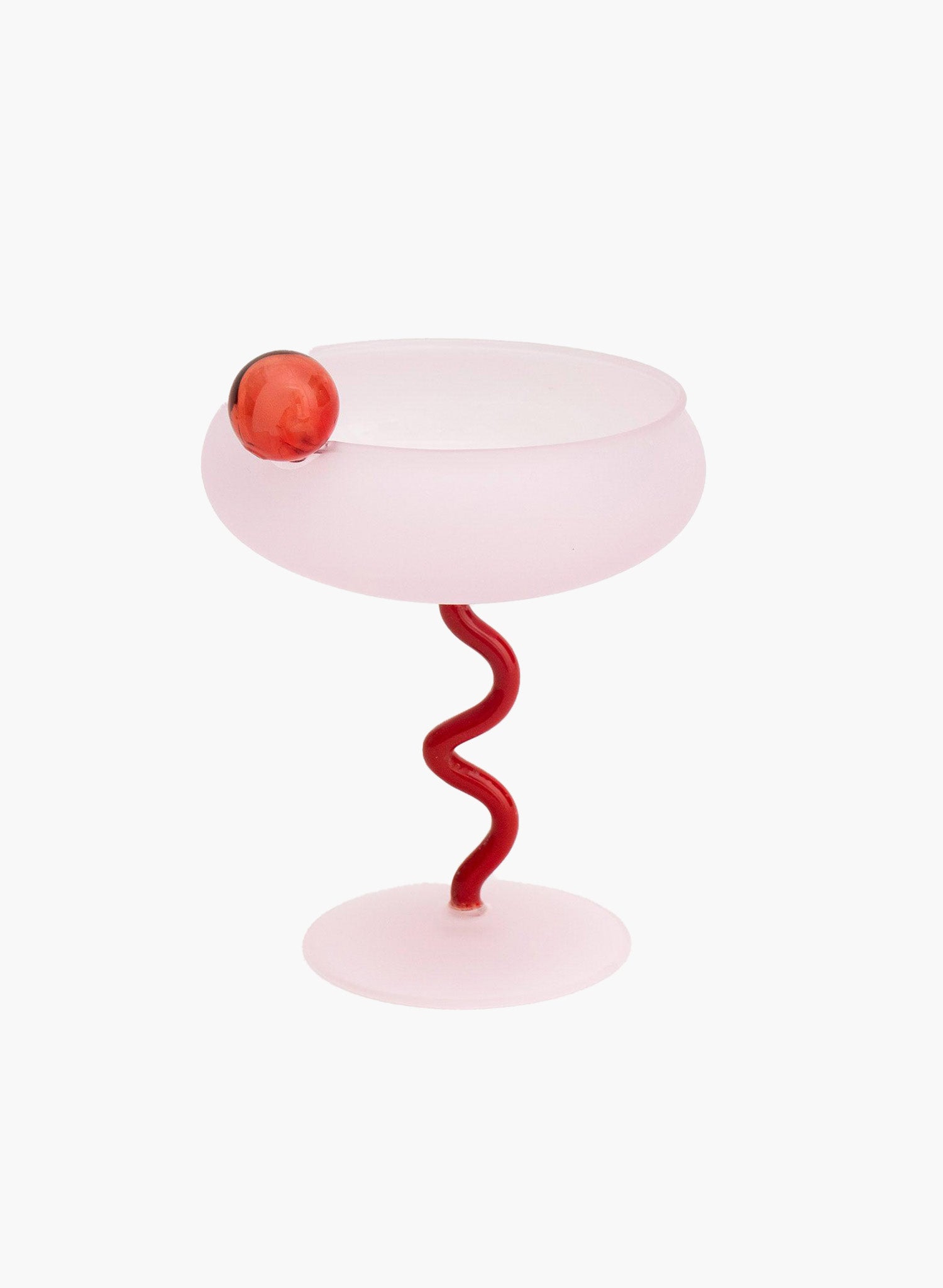 Twisty Goblet - Pink / Red