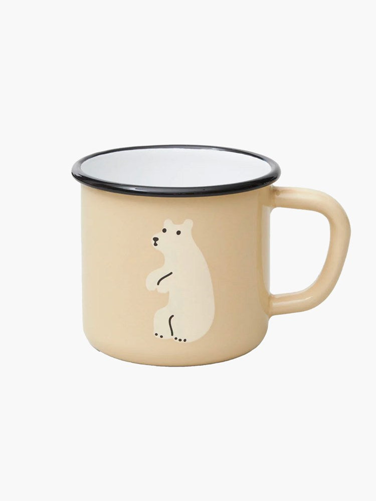 Huggy Bear Mug Cup - Beige