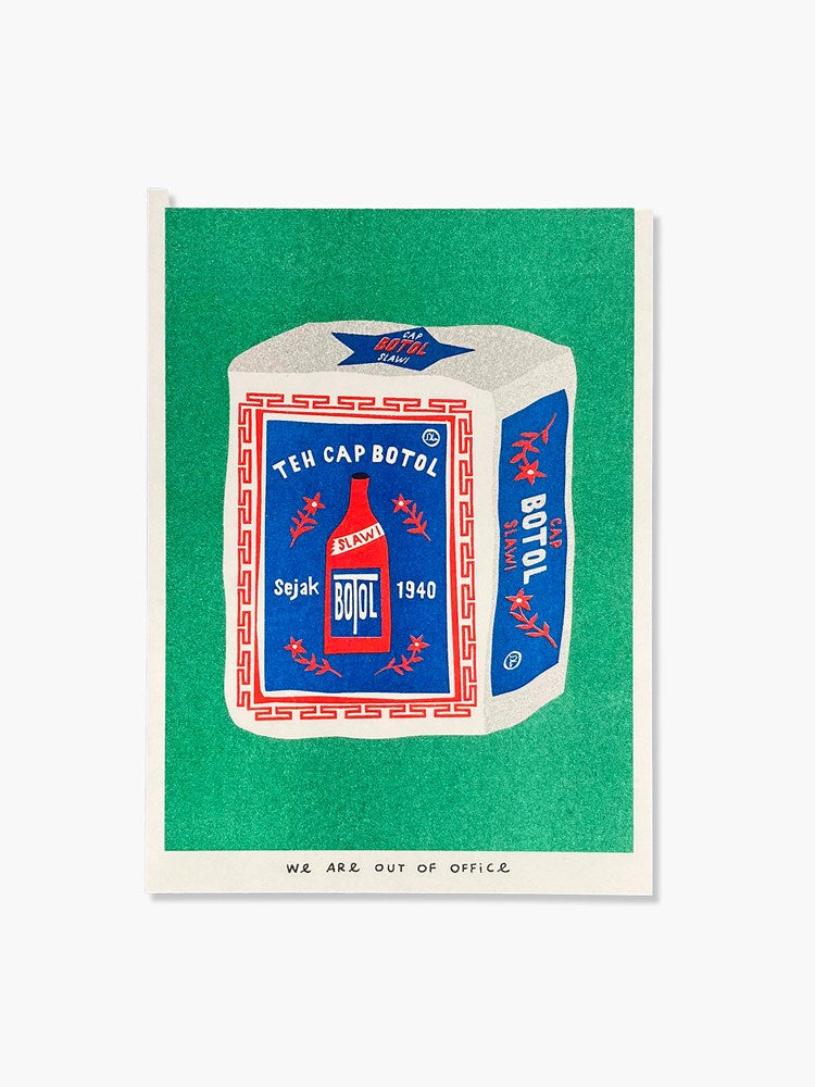We Are Out of Office 13x18cm Risograph Prints (38 Styles) – Hands