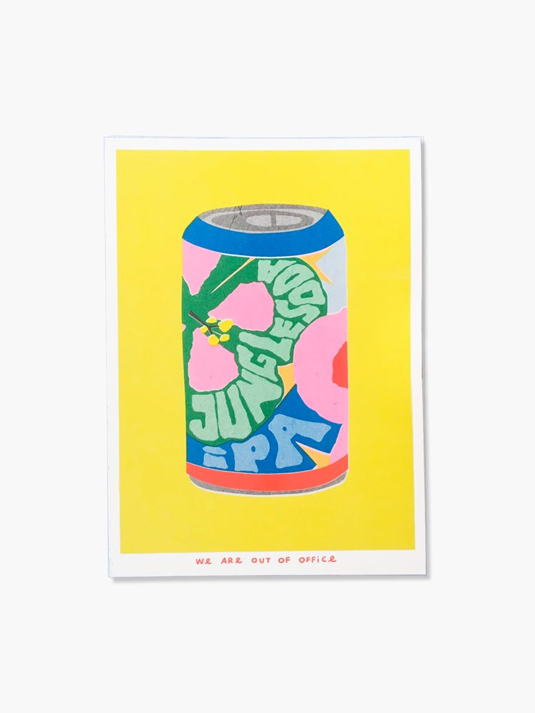 We Are Out of Office 13x18cm Risograph Prints (38 Styles) – Hands