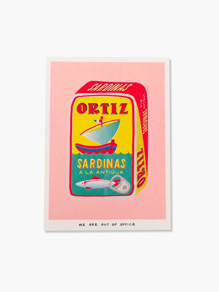 We Are Out of Office 13x18cm Risograph Prints (38 Styles) – Hands