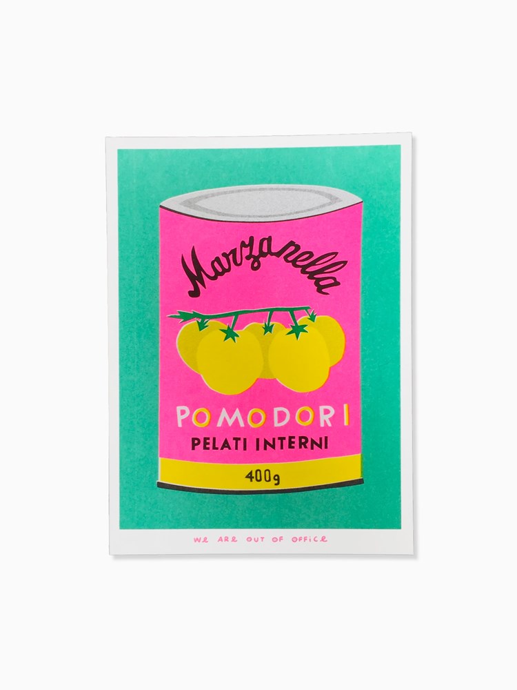 We Are Out of Office 13x18cm Risograph Prints (38 Styles) – Hands