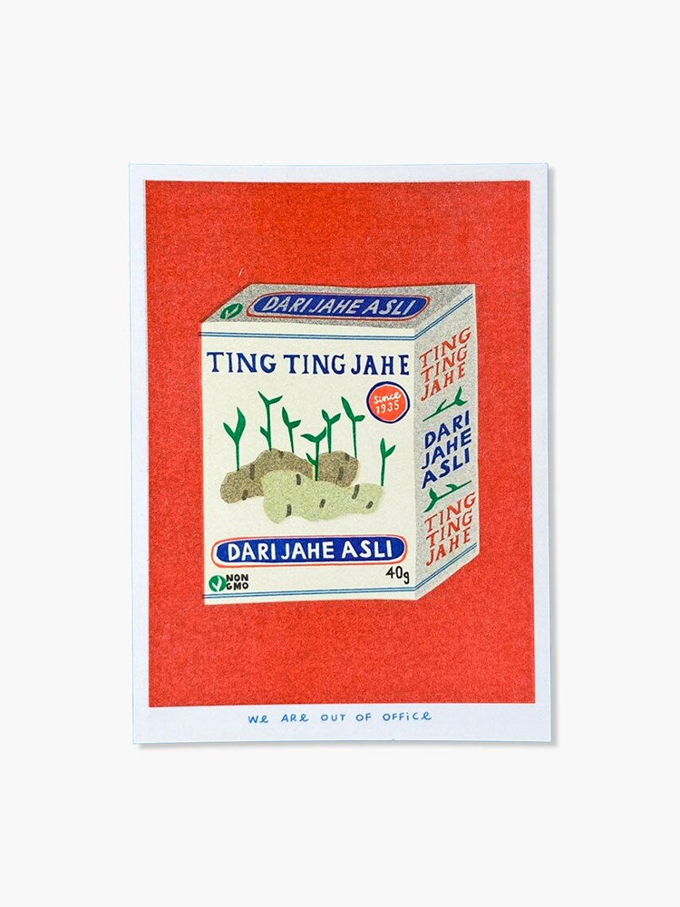 Ting Ting Candy - Risograph Print (13x18cm)