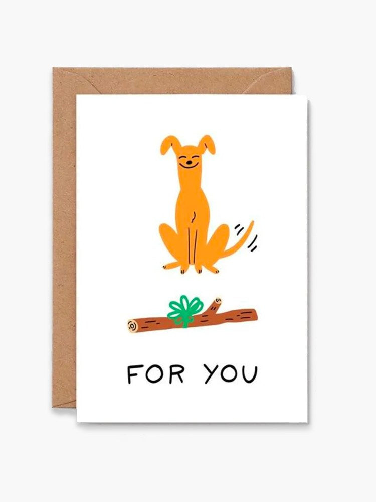 For You Dog Card x Holly St Clair