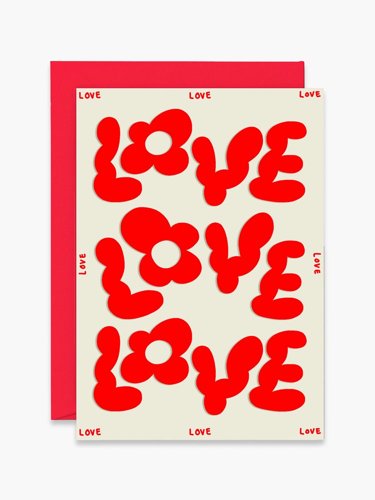 Love Love Love Card x Micke Lindebergh